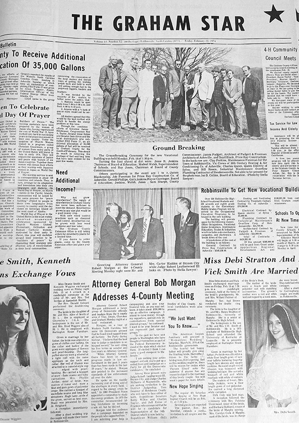 The Star's front page from 50 years ago: Feb. 22, 1974.
